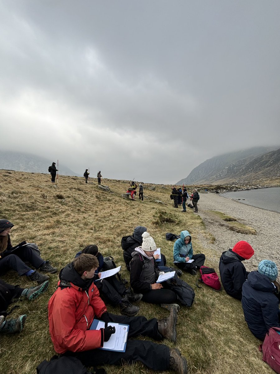 Fieldwork in action - investigating the post-glacial environment