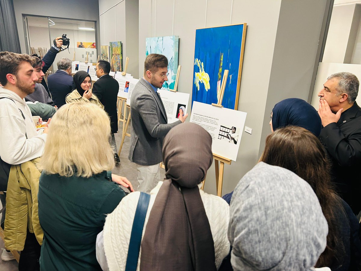 Commemorating International Women’s Day, an exhibition on women leaders from India opened at Istanbul Kent University, Kagithane Campus. #IWD @istanbulkentedu @IndianEmbassyTR