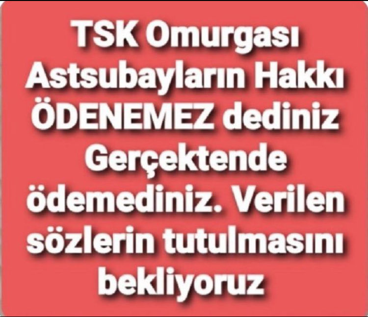 ErolCakici89's tweet photo. E-Asb.lar “selam eder, hayırlı cumalar”diler.
Sizlere de!..🫵🇹🇷
#AstsubaylarİstanbuldaBuluşuyor (Acaba neden?)

@RTErdogan
@Akparti
@AkpartiAnkara
@akpartiistanbul
@NumanKurtulmus
@ibrahimsenel55
@refik_ozen16
@HMBakanligi
@tcsavunma
@TSKGnkur
@MHP_Bilgi

@ErbakanFatih
@nowhaber https://t.co/i2PkeAki3c