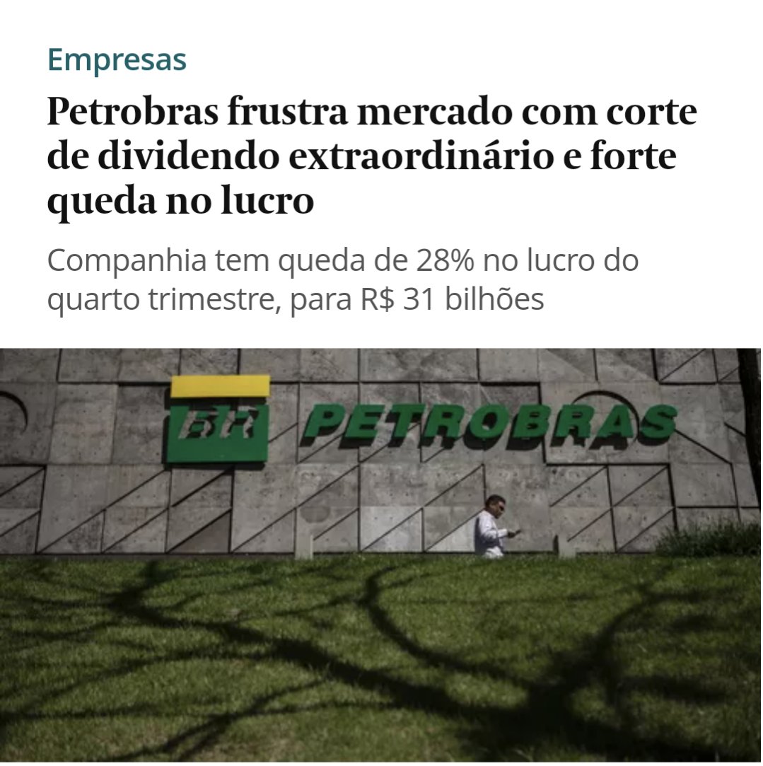 pedrovcfaria's tweet photo. Queda de lucro de petroleiras
Chevron: 40%
BP: 37%
ExxonMobil: 35%
Shell: 30%
Petrobras: 33,8%. Teve 2° maior lucro da história sem vender ativos. E guardando recursos para investir. Ganha o acionista de longo-prazo: o povo brasileiro. Perde quem queria desmontar a empresa. https://t.co/GnaV8VhHTC