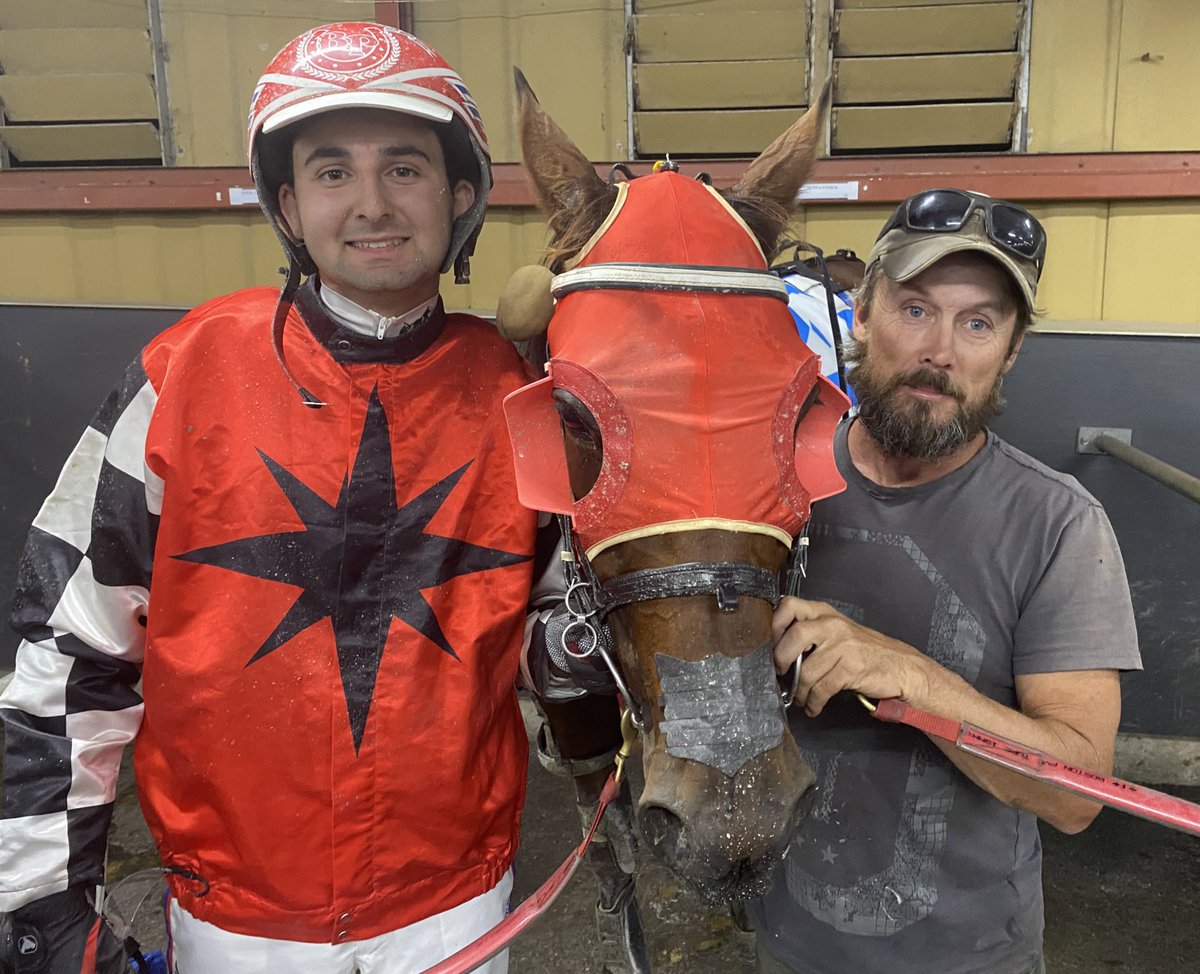 Bdtc150's tweet image. SENNA STORM (Blake Pace/Gerard Jamieson) - a son of Safari - has a fifth career win in the PLOVER SECURITY PACE for concession drivers @Bdtc150  tonight. Congratulations GJ &amp;amp; VM Murnane