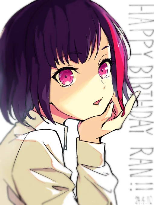 Happy birthday 蘭!#美竹蘭生誕祭2024#美竹蘭誕生祭2024 