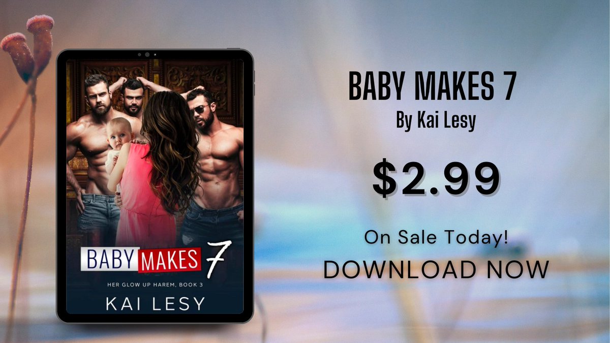 Kai Lesy's story about the twists and turns of love in 'Baby Makes 7' is something you just can’t miss! #RomanceBookClub #NewAdultRomance cravebooks.com/b-33883?refere…