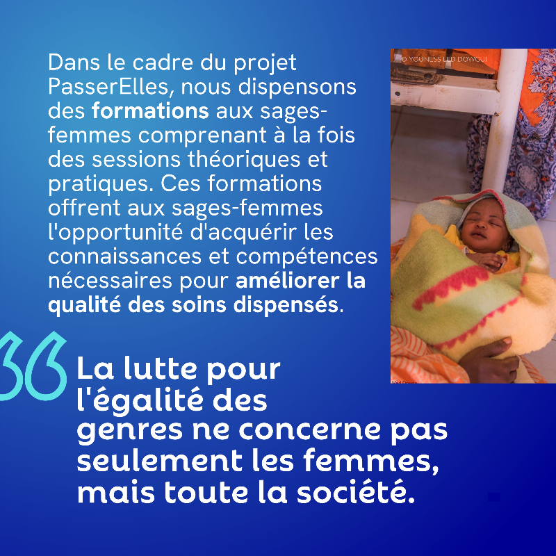 EF_LINITIATIVE's tweet photo. 🗣️ « Avec le projet PasserElles soutenu par L’Initiative, nous observons une meilleure qualité de la prise en charge des patientes à la maternité ».
🤰 Aminata Diarra, sage-femme mauritanienne et référente régionale pour @SanteSud13, vous parle.
Découvrez son portrait. #8mars ⤵️