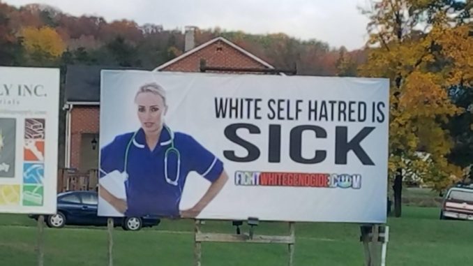 FolkPeaceVirtue's tweet photo. @BradDesmond2 And just like that, I am blocked by @BradDesmond2.
All too common intolerance for White peoples having the self respect to seek our own self determination and to secure our existence.
Yet racism BY Whites is the problem.🙄
Our existence is not negotiable.
#ExtinctionRejected https://t.co/ZvtZVjmL9k