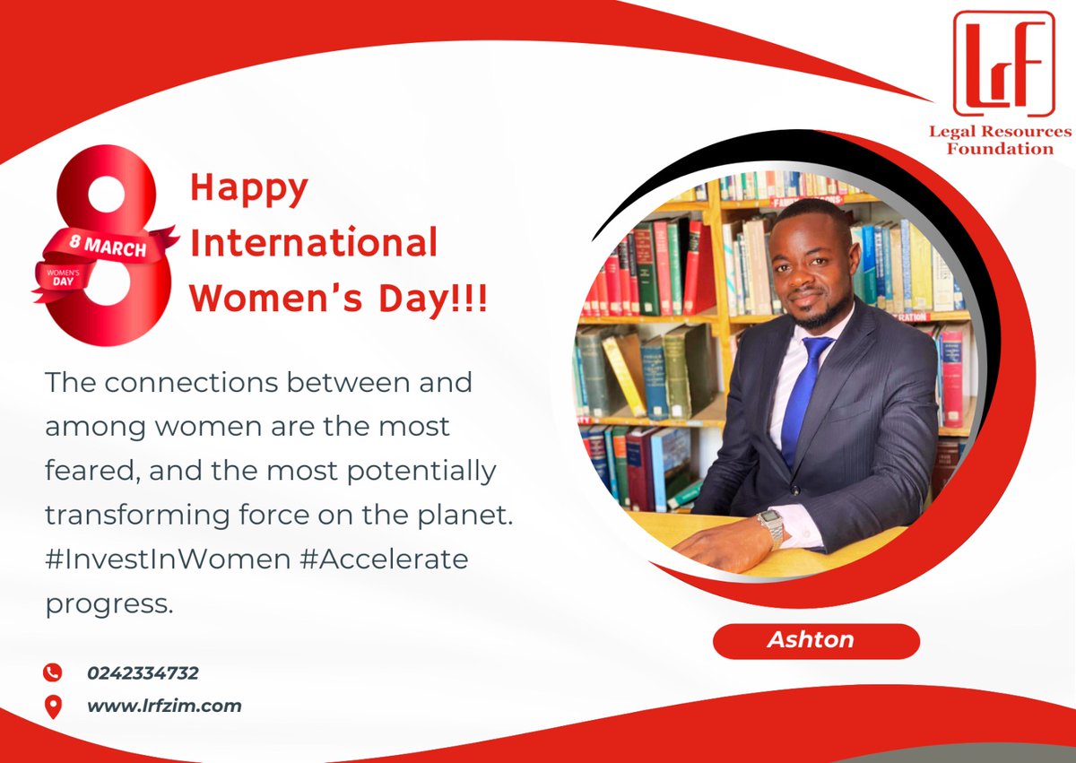 LRFZimbabwe's tweet image. Happy International Women&apos;s Day from Ashton, LRF Bulawayo #InvestInWomen #AcceleratingProgress