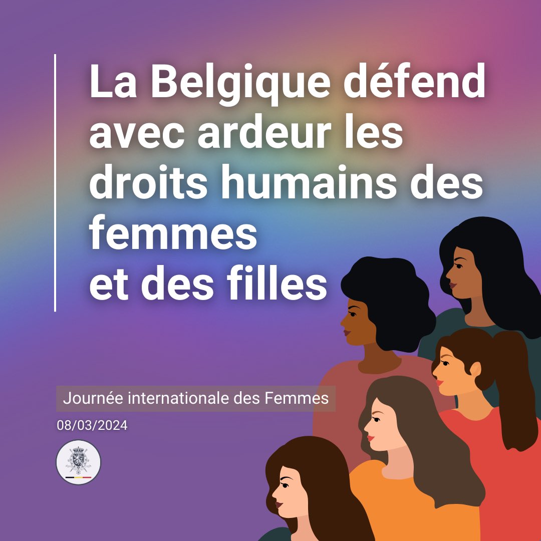 En ce jour de célébration de la #IWD2024, nous réaffirmons tous notre soutien aux femmes et filles qui luttent pour leurs droits #InvestInWomen #EmbraceEquity #GenerationEquality