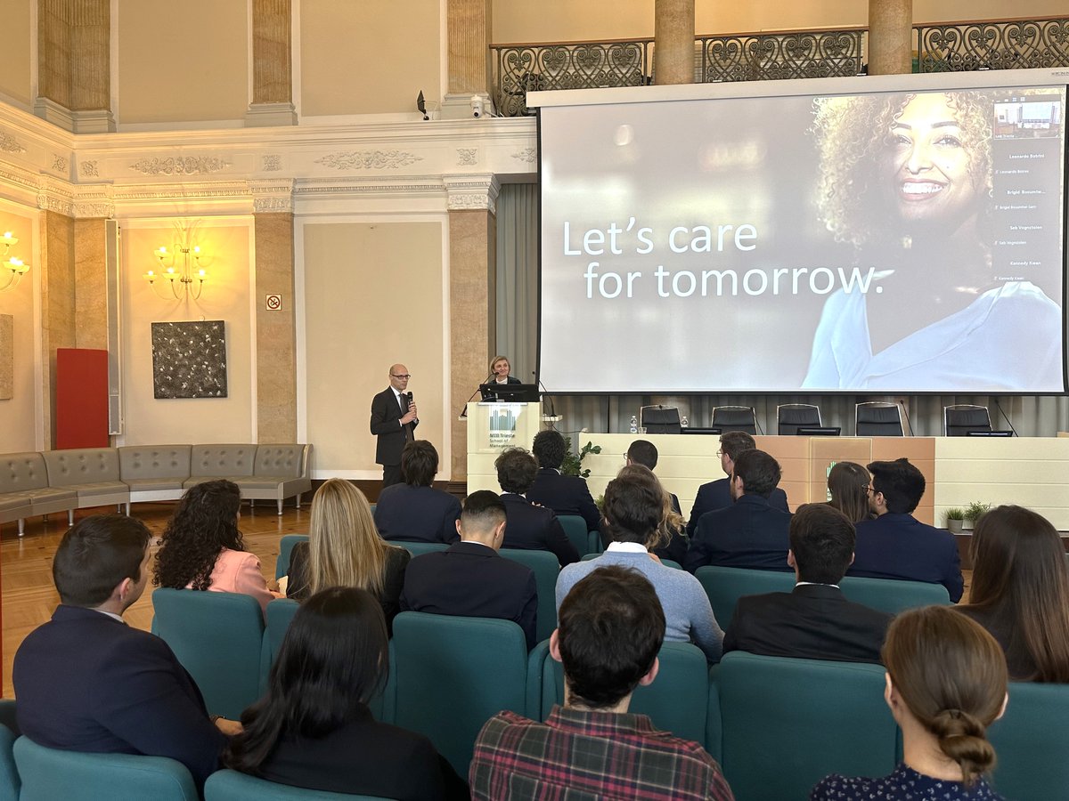 Thank you, <a href="/Allianz/">Allianz</a>, for an interactive #CorporateConversation with participants from our two #International #MastersPrograms, followed by a session of #interviews, providing them with direct #industry exposure and #opportunities.