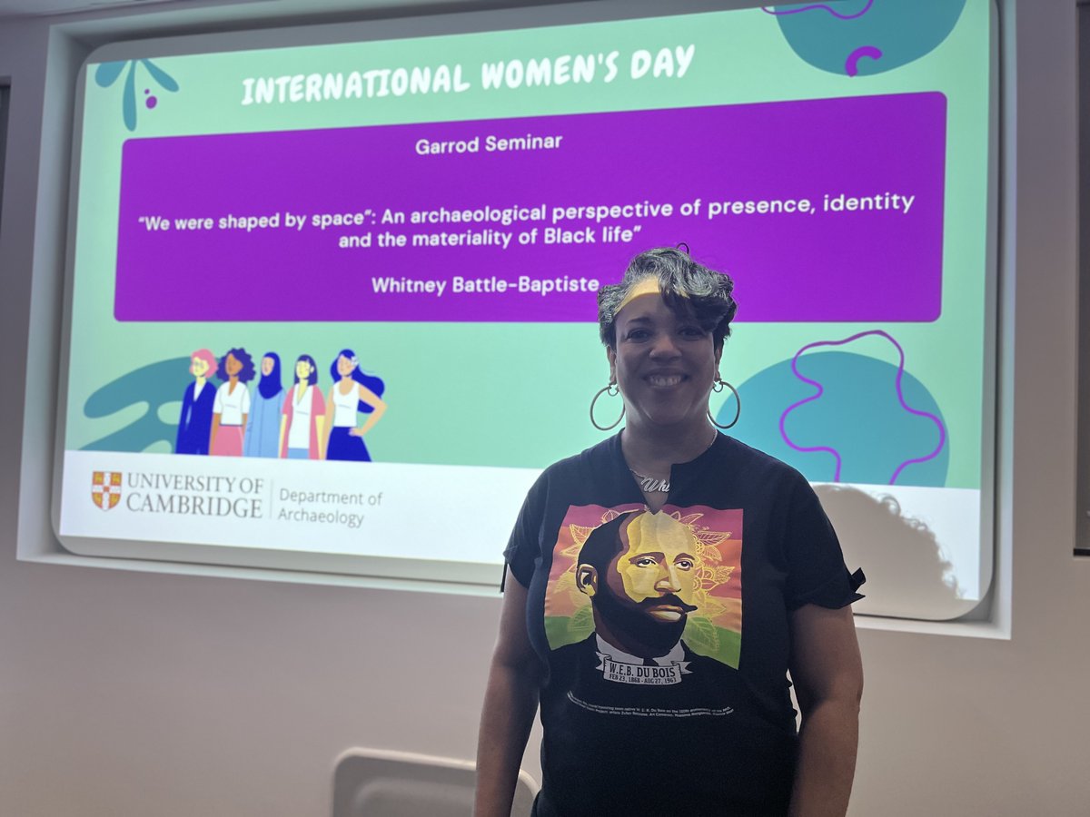What an amazing start to International Women's Day! We heard from Dr Whitney Battle-Baptiste @bronxgirl4life who discussed her archaeological perspective of presence, identity and the the materiality of Black life. #IWD2024 #InspireInclusion @UN_Women