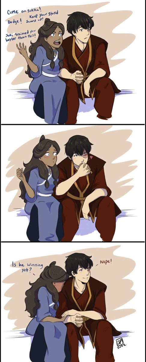still obsessed with this 😭 #Zutara
