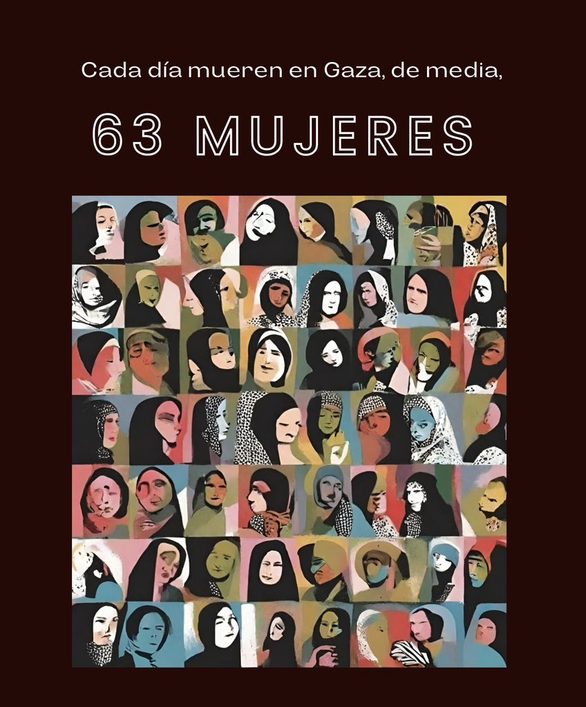 Mi recuerdo hoy es para todas las mujeres víctimas de esta guerra, cruel hasta límites insoportables. 
#8M2024 #8M #8marzo2024 #Gaza #WomensDay