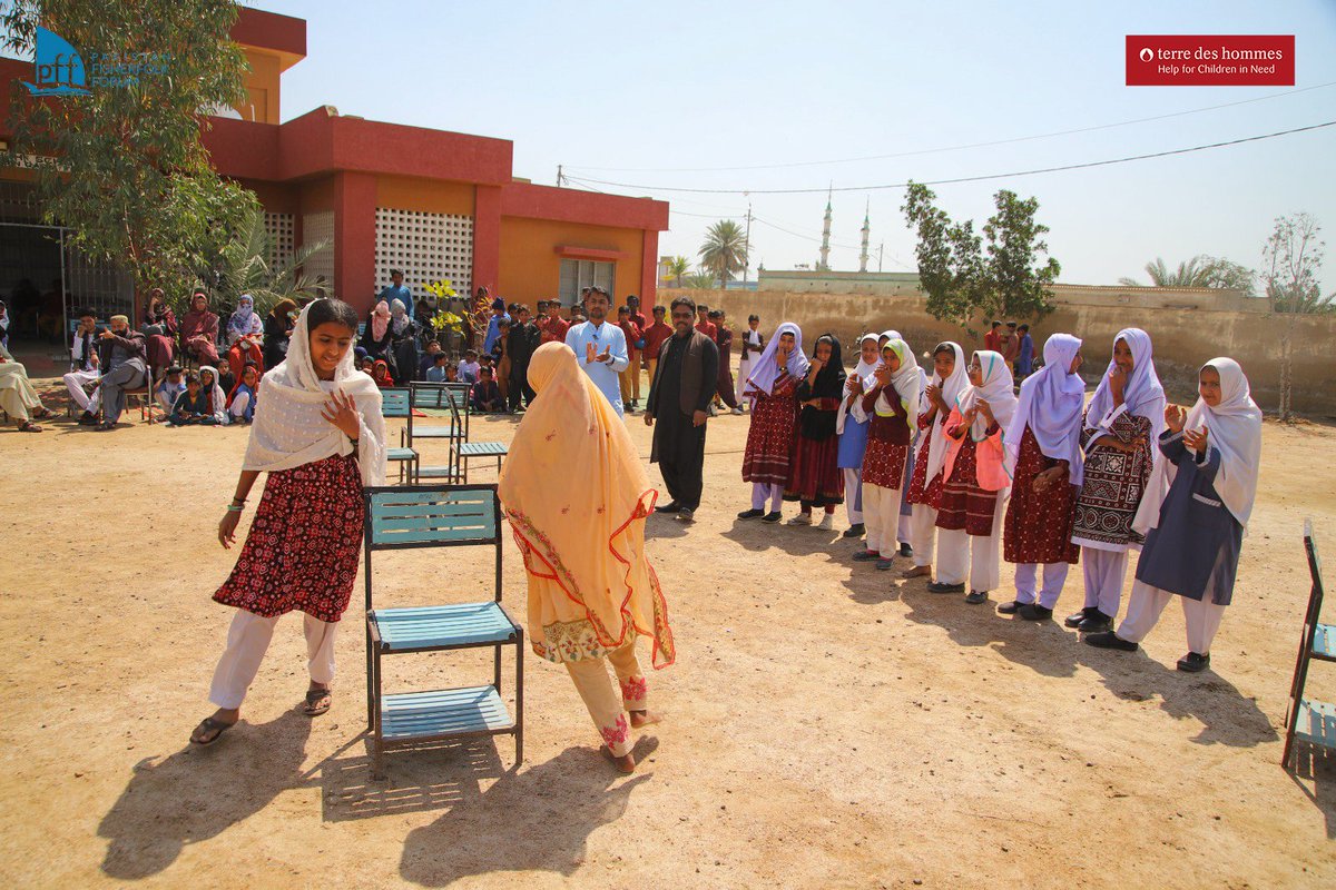 PffYouth's tweet photo. Pakistan Fisherfolk Forum - PFF 
Empowering girls through space, strength, and energy! Our team champions healthy activities for female students. Happy #InternationalWomensDay to all the brave women out there! 
#WomensDay #pff #tdh https://t.co/edvO5dPwQ1