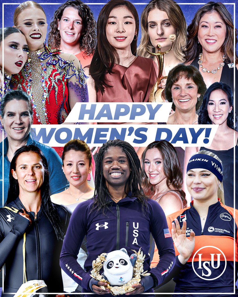 ⛸️ Happy International Women’s Day!⛸️
 
Today, we celebrate the indomitable spirit of women who navigate life’s twists and turns with unwavering determination! 💪 

Share the love by tagging your favorite ice queen! 👑🤍 #IWD2024