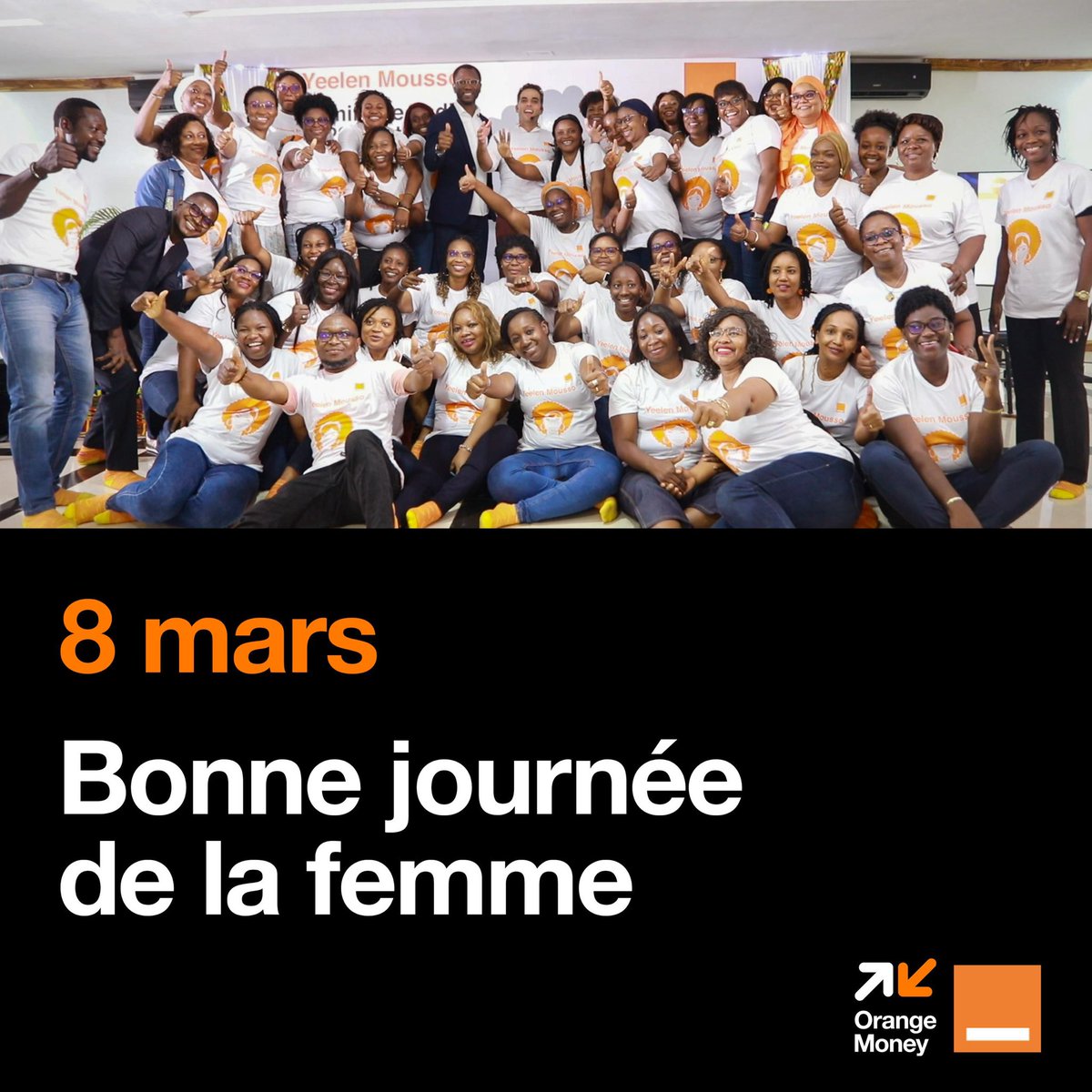 Joyeux 8 mars ! Aux femmes, architectes du progrès dont la contribution inestimable façonne continuellement notre monde. Votre résilience, force et engagement inspirent. You #LeadTheFuture #Womensday @OrangeBurkina