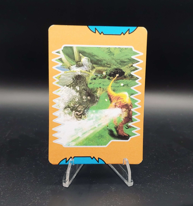 ScottishCardbd's tweet photo. Water Sword!

Effect: Slice your opponent with a sword of water sprouting from your mouth.

#dinosaurking #dinosaur #KodaiOujaKyouryuuKing  #jurassic #jurassicworld #Spinosaurus #jobaria #water https://t.co/LFsIoJAgKf