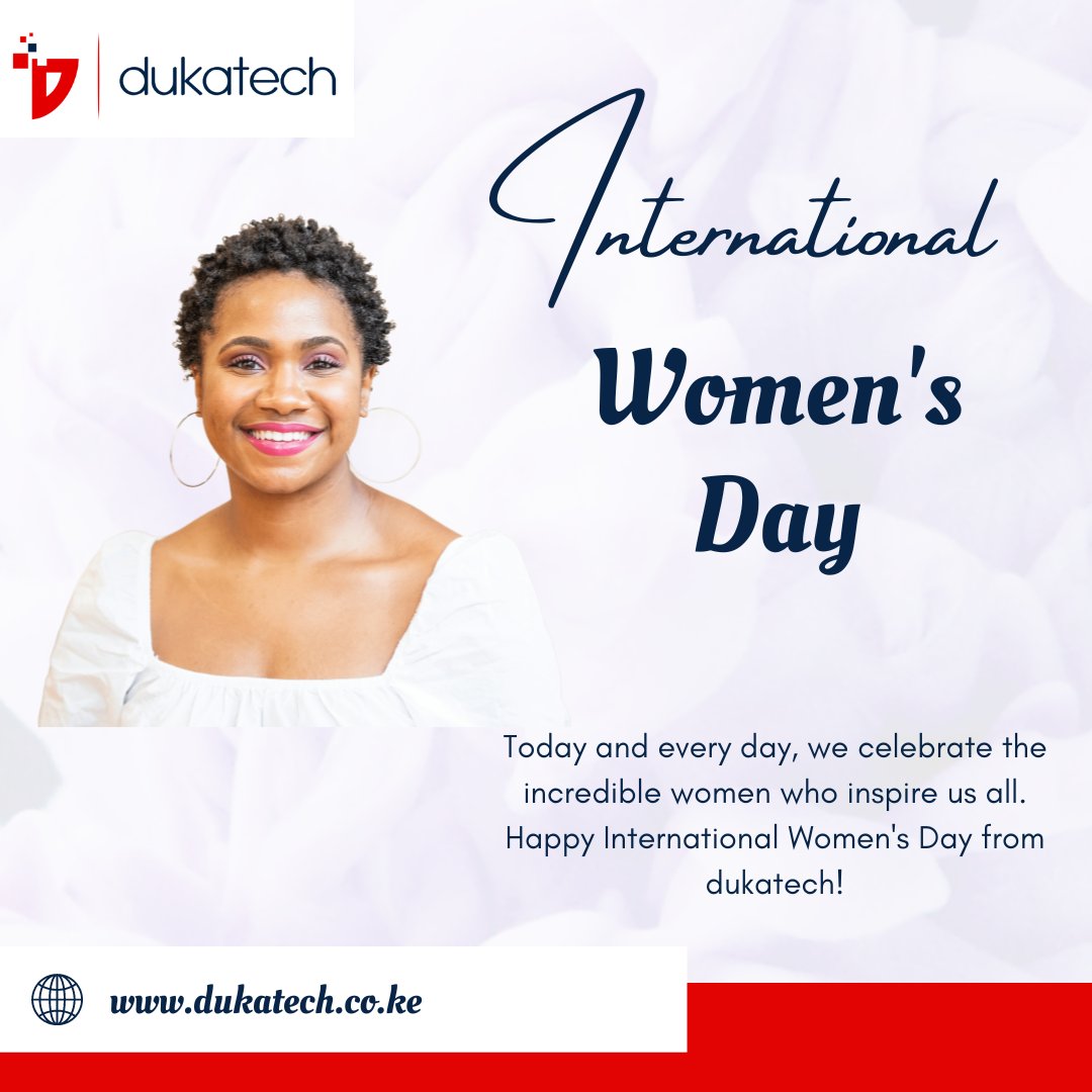 Happy International Women's Day to all the phenomenal women around the globe! As dukatech, we celebrate your strength, courage, and achievements. Here's to empowering women everywhere! 💐✨ #IWD2024 #InternationalWomensDay