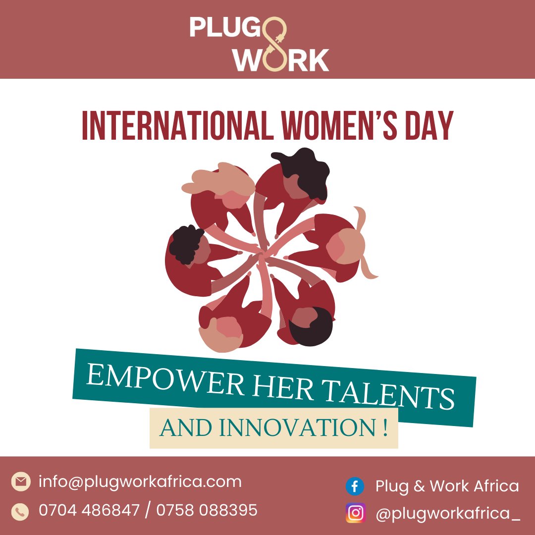 plugworkafrica's tweet photo. Proud to be a Woman-Led Business! We celebrate the strength, innovation, and resilience that women bring to the forefront of leadership. Here's to breaking barriers, shattering glass ceilings, and inspiring the next generation of leaders. 

#PlugAndWork #InternationalWomensDay https://t.co/vT3QVECWgz