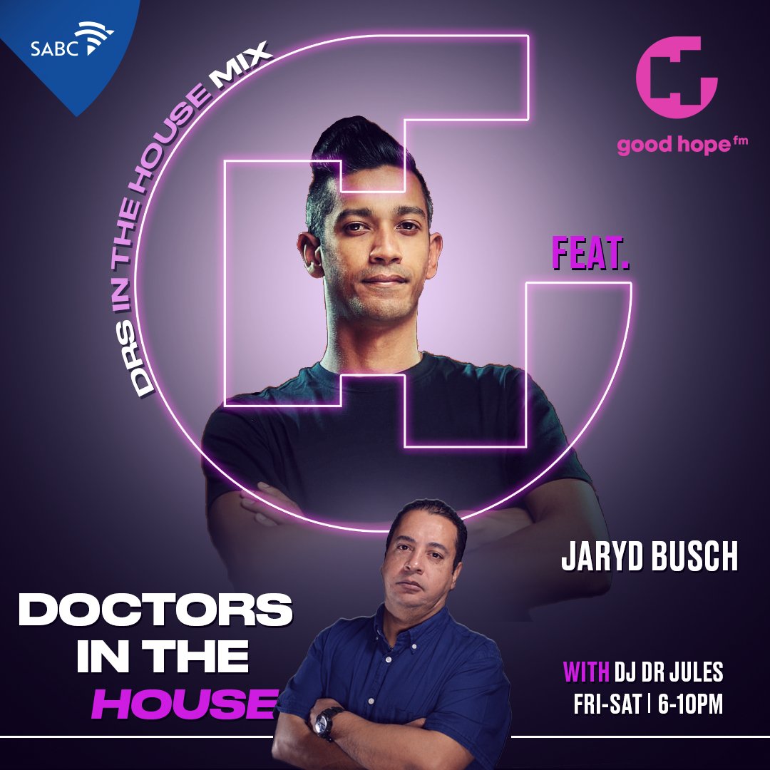GoodHopeFM's tweet photo. Jaryd Busch takes you on a trip to #ThrowBackCity as he mixes the finest Old School bangerz exclusive to Dr's In The House π»β³π https://t.co/V7YJkaNg92