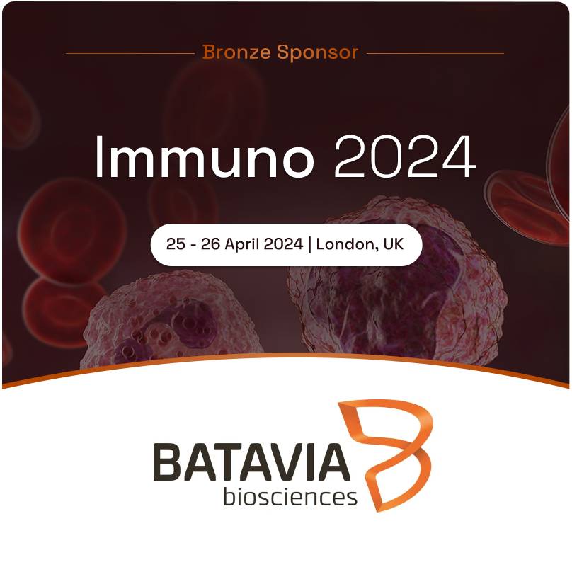 Unlock the full potential of biopharmaceutical development with Batavia Biosciences at #Immuno24. From cloning to GMP manufacture & clinical material release for phase I/II studies, their personalised services cover every stage 🤝 ➡️ Agenda: hubs.la/Q02mx-tB0 #OGImmuno