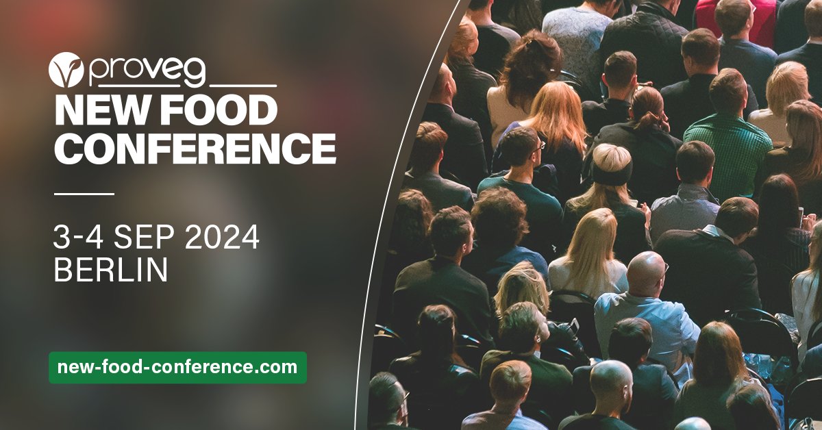 ProVeg_Int's tweet photo. Save the date! 📆 One of the most impactful events in the #FoodIndustry is returning this September: ProVeg’s #NewFoodConference.
Join us in Berlin or online! 😉 Don't wait too long, reserve your place now ➡️ https://t.co/lB6GWzU1dV https://t.co/nb4CVnIAk2