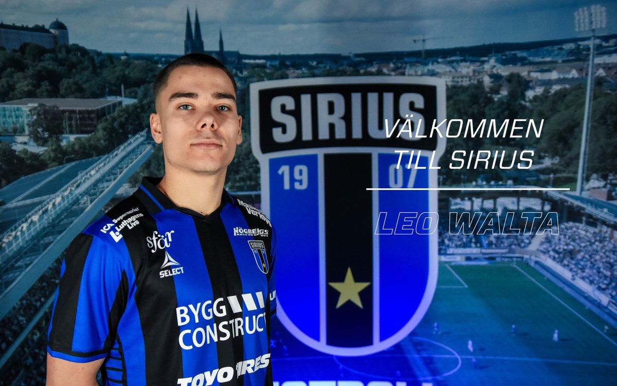 siriusfotboll's tweet image. Välkommen till Sirius, Leo Walta! 🔵⚫

ℹ️ Sirius Fotboll är överens med FC Nordsjælland om övergång av den 20-åriga mittfältaren Leo Walta. Det signerade avtalet sträcker sig till sommaren 2028.

Läs mer på siriusfotboll.se