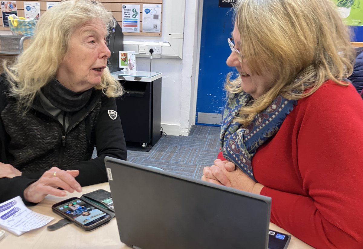 Digitalunite (@digitalunite) on Twitter photo Hereβs to all the women making #digitalinclusion happen this International Womenβs Day. This is Pat, a Digital Champion from <a href="/AbilityNet/">AbilityNet</a> in Cumbria helping Elizabeth with her phone.π€©π²β
#inspireinclusion Hereβs to all the women making #digitalinclusion happen this International Womenβs Day. This is Pat, a Digital Champion from <a href="/AbilityNet/">AbilityNet</a> in Cumbria helping Elizabeth with her phone.π€©π²β
#inspireinclusion