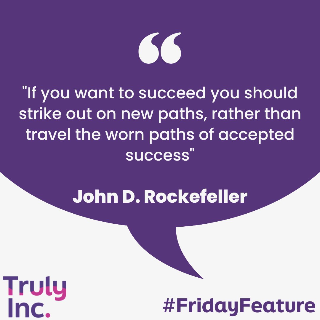 TrulyIncGroup's tweet photo. Travel not where everyone else goes, but where is best for you and your business! A brilliant quote from a pioneering entrepreneur!

Do something unique for your business with Truly Inc's help!😁

💻 https://t.co/IlOOfksNxT
📲 0114 470 1201
📧 info@trulyinc.org.uk https://t.co/vtPRzpAQ2p
