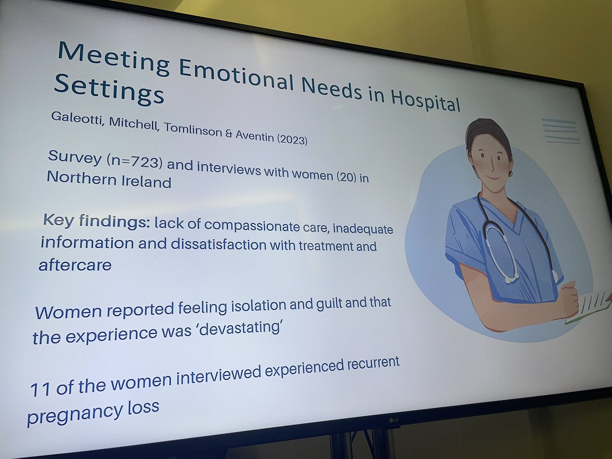 Advances in RPL and Extreme PTB Conference Belfast (@rplepbbelfast) on Twitter photo #recurrentmiscarriage experience of women in Northern. Overall communication poor and language used in #miscarriage is too clinical for many. <a href="/aineaventin/">Dr Áine Aventin</a> #recurrentmiscarriage experience of women in Northern. Overall communication poor and language used in #miscarriage is too clinical for many. <a href="/aineaventin/">Dr Áine Aventin</a>