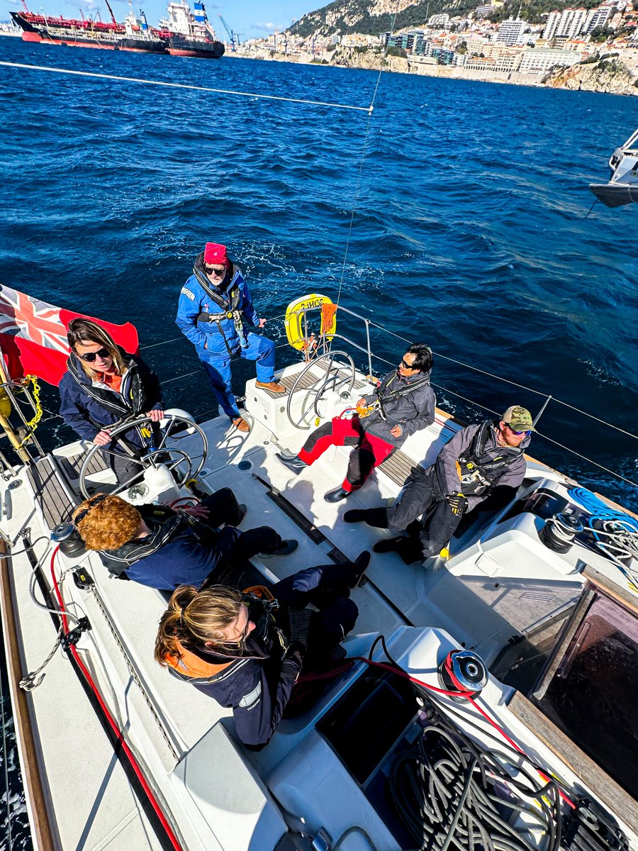 It was a pleasure to photograph our Yachtmaster candidates on a trip to Ceuta the other day. I got to see how well they work together and experience Robin's teaching style first-hand. It's amazing to see how far they've all come on their course!