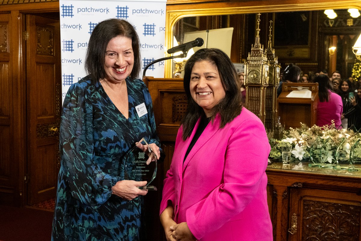 UKPatchwork's tweet photo. On #IWD2024 we want to celebrate the incredible women transforming politics! Featuring our #MPOTYAwards winners @NadiaWhittomeMP @jogideon @kerryMP @laylamoran 🏆 Nominations for 2024 are open, so tell us who your MP of the Year is: https://t.co/vgaeMnXS3c https://t.co/pIcZ85HWLb