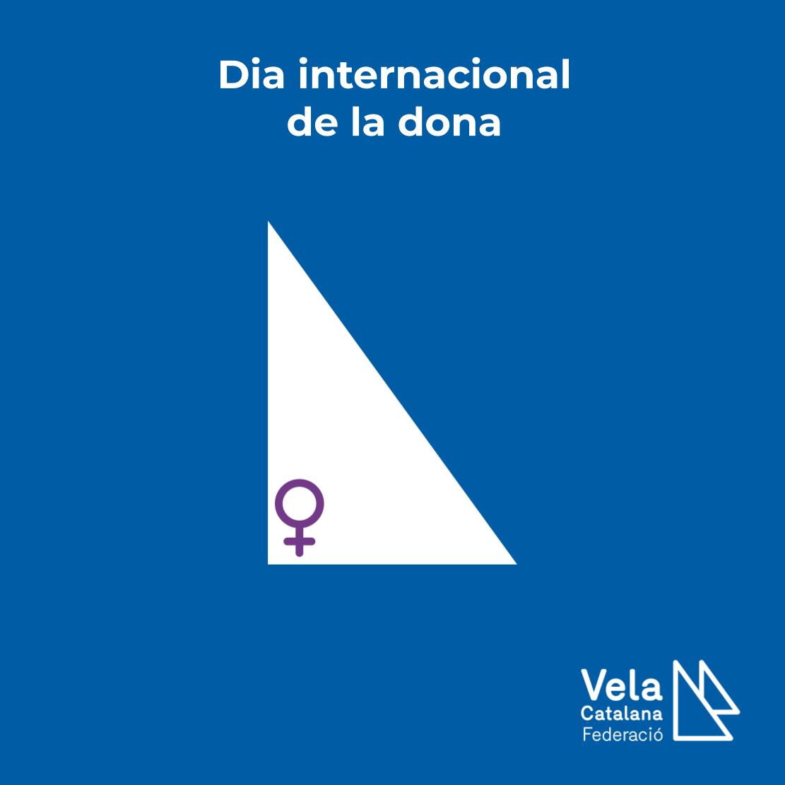 ♀️Dia Internacional de la Dona✊ Des de la Federació seguim treballant dia rere dia per garantir la igualtat d’oportunitats de les dones, de forma transversal en tots els àmbits de la vela, potenciar les capacitats femenines i vetllar pel seu benestar. #8M #pujaaborddelaigualtat