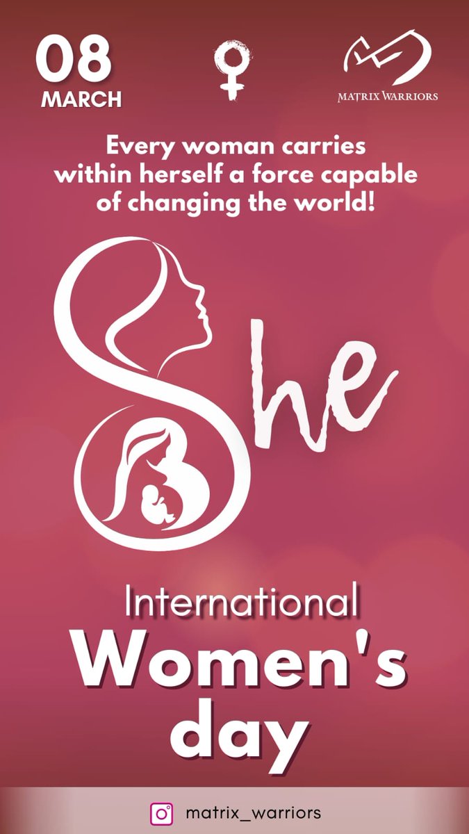 matrix_warriors's tweet photo. Happy #WomensDay! 
At #MatrixWarriors we're proud to #EmpowerWomen  through our Protection Cell, providing safety and support. 
Through #SelfDefense training, we equip women with the skills and confidence to navigate any situation. Together, let's continue to champion empowerment https://t.co/Dl6yRuLQWF