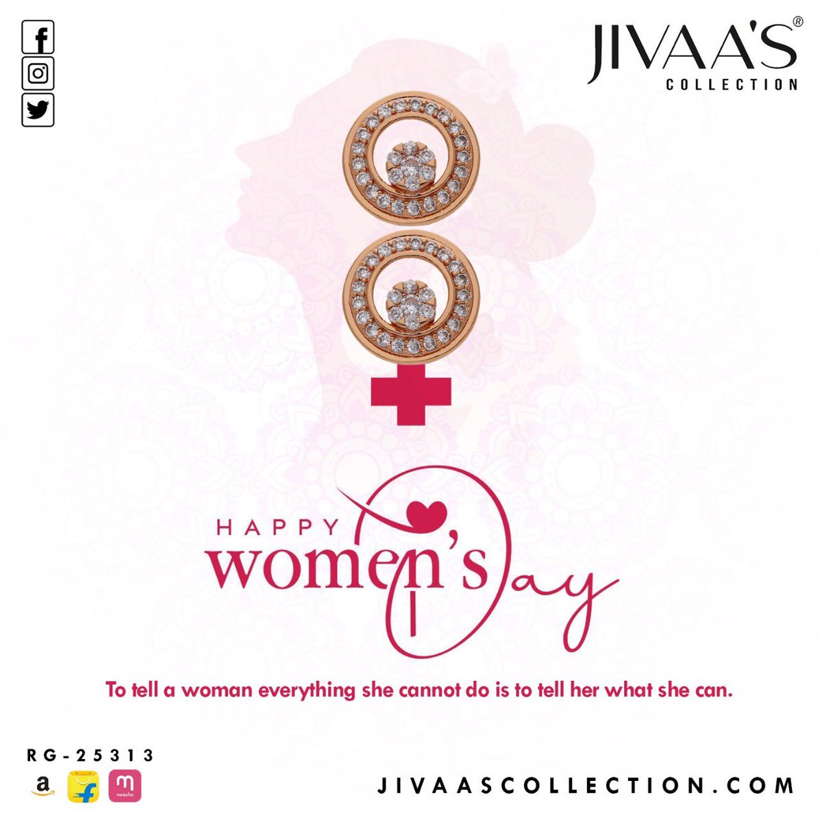 Happy Women’s Day ✨ #jivaas #JivaasCollection #instajewellery #indianjewellery #bollywoodfashion #customisejewellery #weddingjewellery #silverjewellery #rajkotjewellery #rajkot_diaries #statementjewelry #traditionaljewellery #indianbride #jaipurjewellery #tribaljewellery