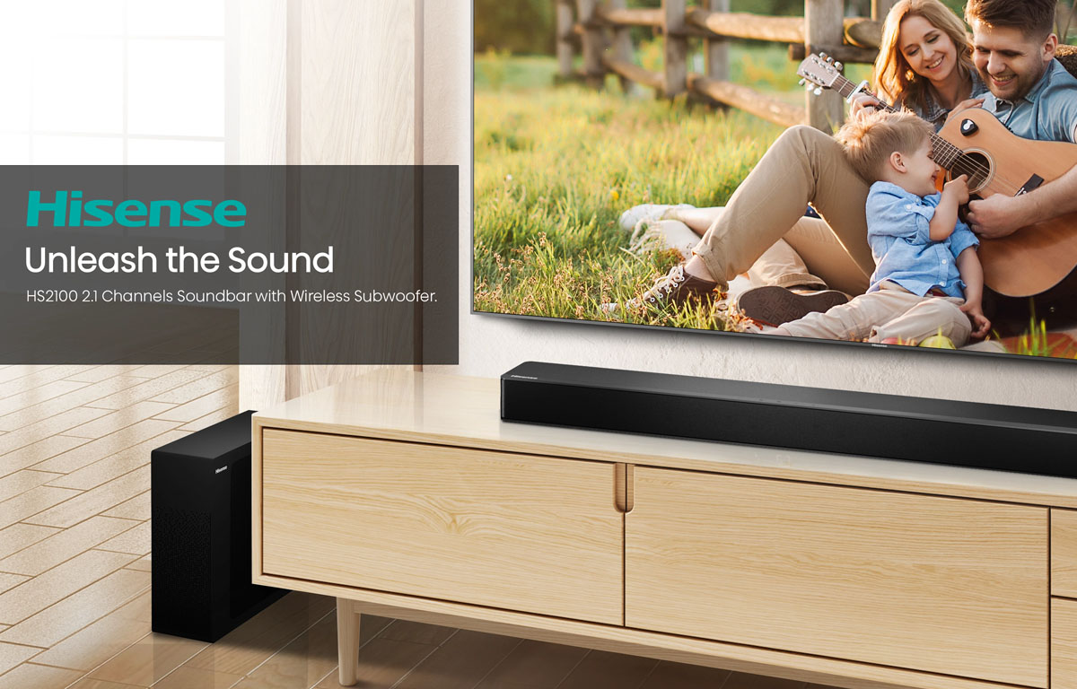 H_M_Entertain's tweet photo. Hisense HS2100 Review (2.1 CH Soundbar)

Priced at just $125 is the Hisense HS2100 any good to be a worthwhile investment? We managed to get our hands on it and you can read all about it in the link below.

https://t.co/2NjymC4806

@Hisense_USA https://t.co/9Nh8KQ9DRW