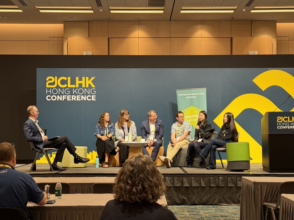 Great discussion <a href="/21cli/">21st Century Learning</a> #21clhk AI in education panel. AND such great student insight! <a href="/desertclimber/">Dalton Flanagan(he/him)</a> <a href="/howardstribbell/">Dr. Howard Stribbell</a> <a href="/educ8torsarah/">Sarah Fenwick-Ross</a> Rebeka Gergens

Note: not just because I’m biased they’re from #KeystoneacAcademyBeijing 🥰