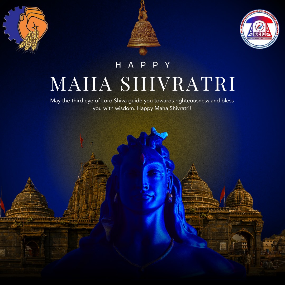 🕉️ Happy Maha Shivratri from AIGETOA! 🌟 'Om Namah Shivaya, the mantra that connects us to the divine within.' May the divine blessings of Lord Shiva bring peace, prosperity, and happiness to you and your loved ones on this auspicious occasion. Let us embrace the spirit of…