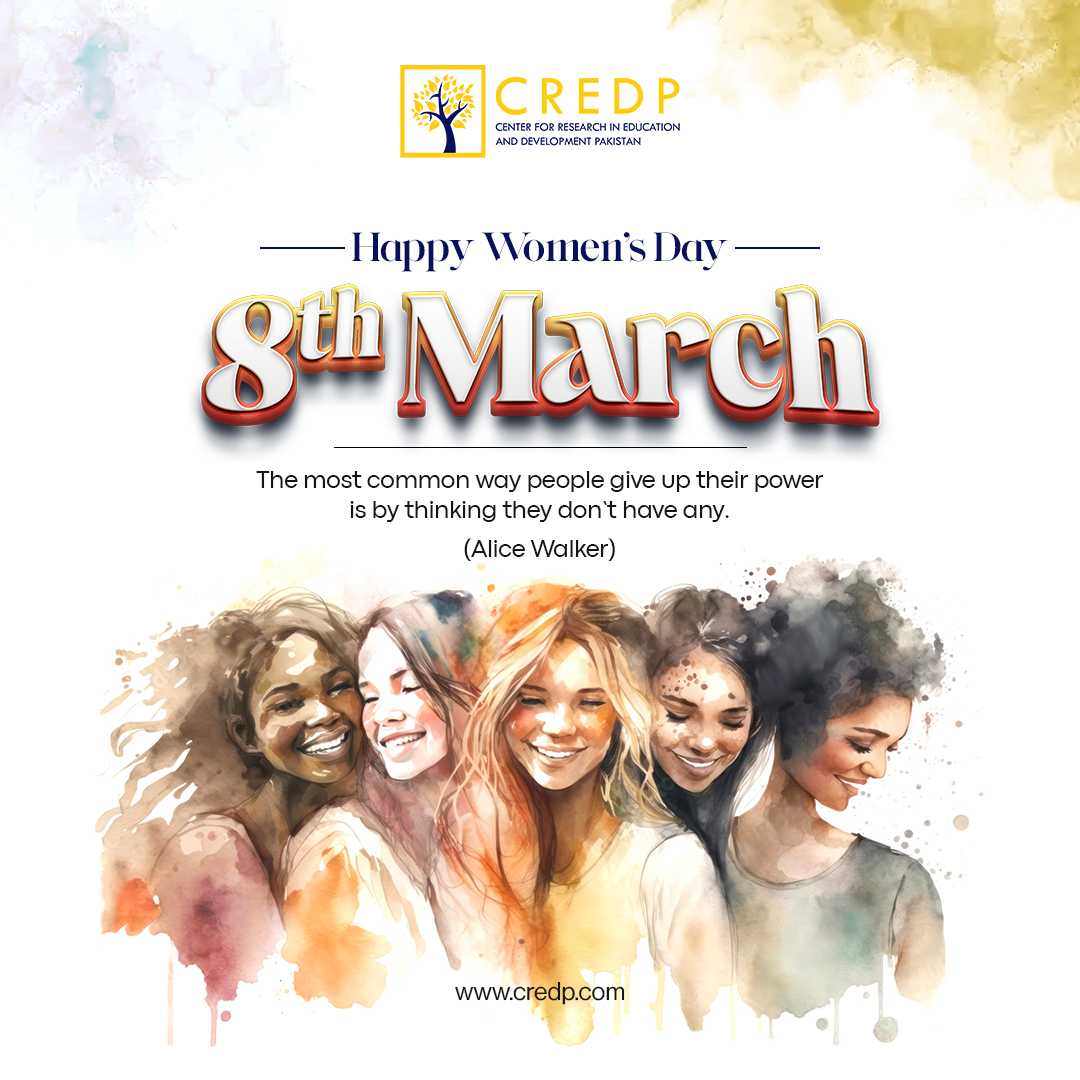 CREDPakistan's tweet photo. To the women who make the world brighter, bolder, and better – Happy International Women’s Day 2024! Your strength knows no bounds. 

#women #worldbrighter #bolder #better #BOLDERANDBETTER #happyinternationalwomensday #2024trends #strength #bounds https://t.co/2kpJZnHC2q