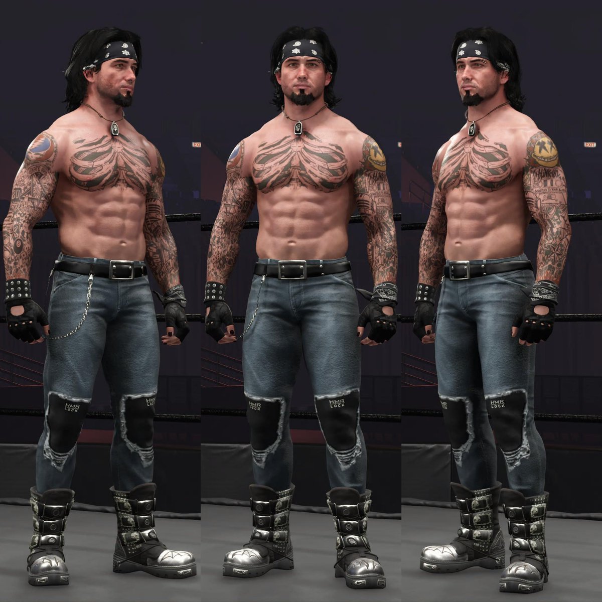 Grimm2KOfficial's tweet photo. No image point restraints can restrain the fact that this is the best Radical’s ever looked. #Day1ish #Radicult #Radical #WWE2K24 https://t.co/8s8J0Yxaza