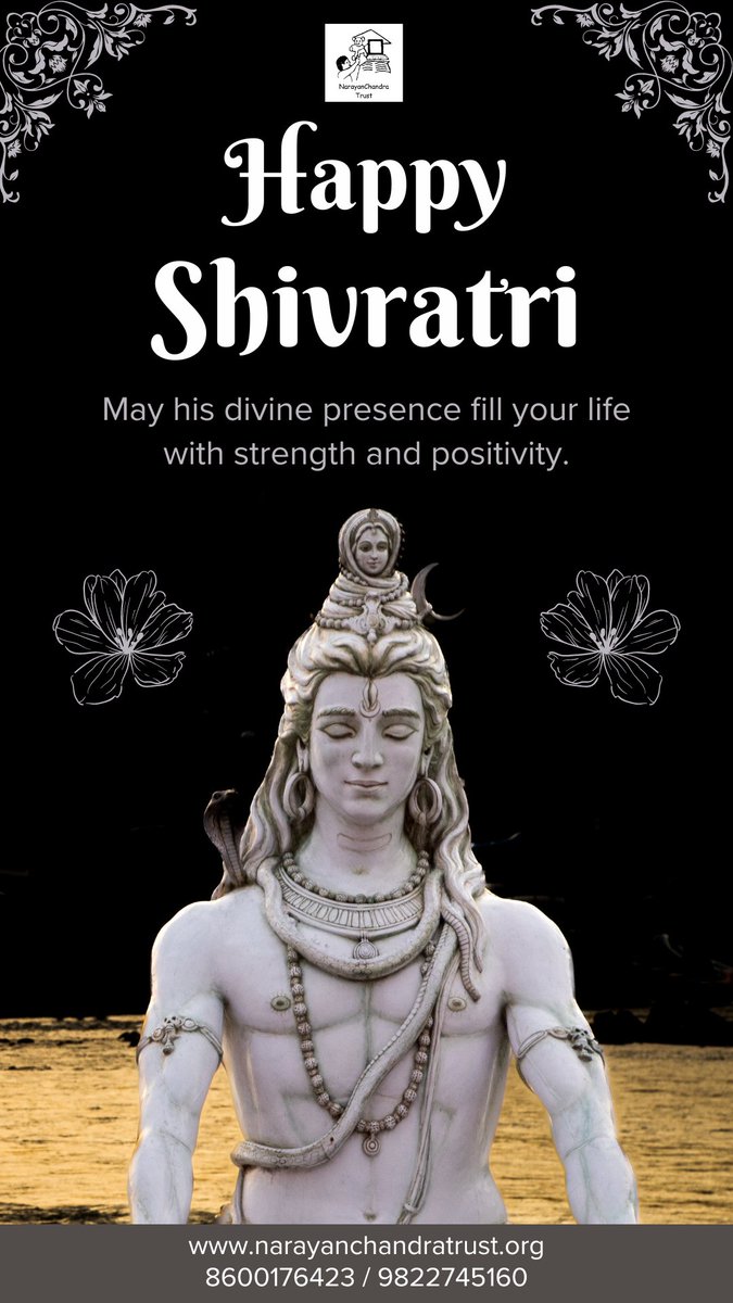 Celebrate the auspicious occasion of Maha Shivratri 🕉️ with love and devotion! Join us in honoring Lord Shiva on this special day.

CLICK LINK IN BIO for exclusive Maha Shivratri offers and blessings 🌙✨ #MahaShivratri #HinduFestival #OmNamahShivaya #Celebration #HarHarMahadev