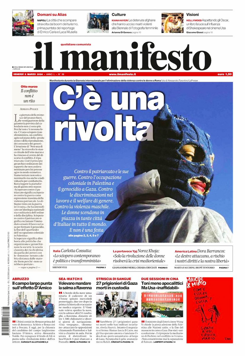gianni_runco's tweet photo. 120 donne uccise nel 2023 in Italia. Vergogna!!! #festadelladonna #dirittidelledonne #abusi #violenzadigenere #violenzapsicologica #donne #dirittiumani #8marzo #femminicidi #violenzafisica #Abusi
#Violenza
#Maltrattamenti
#torture #oppressione #schiavitù
#dirittidelledonne https://t.co/YFD05t663M