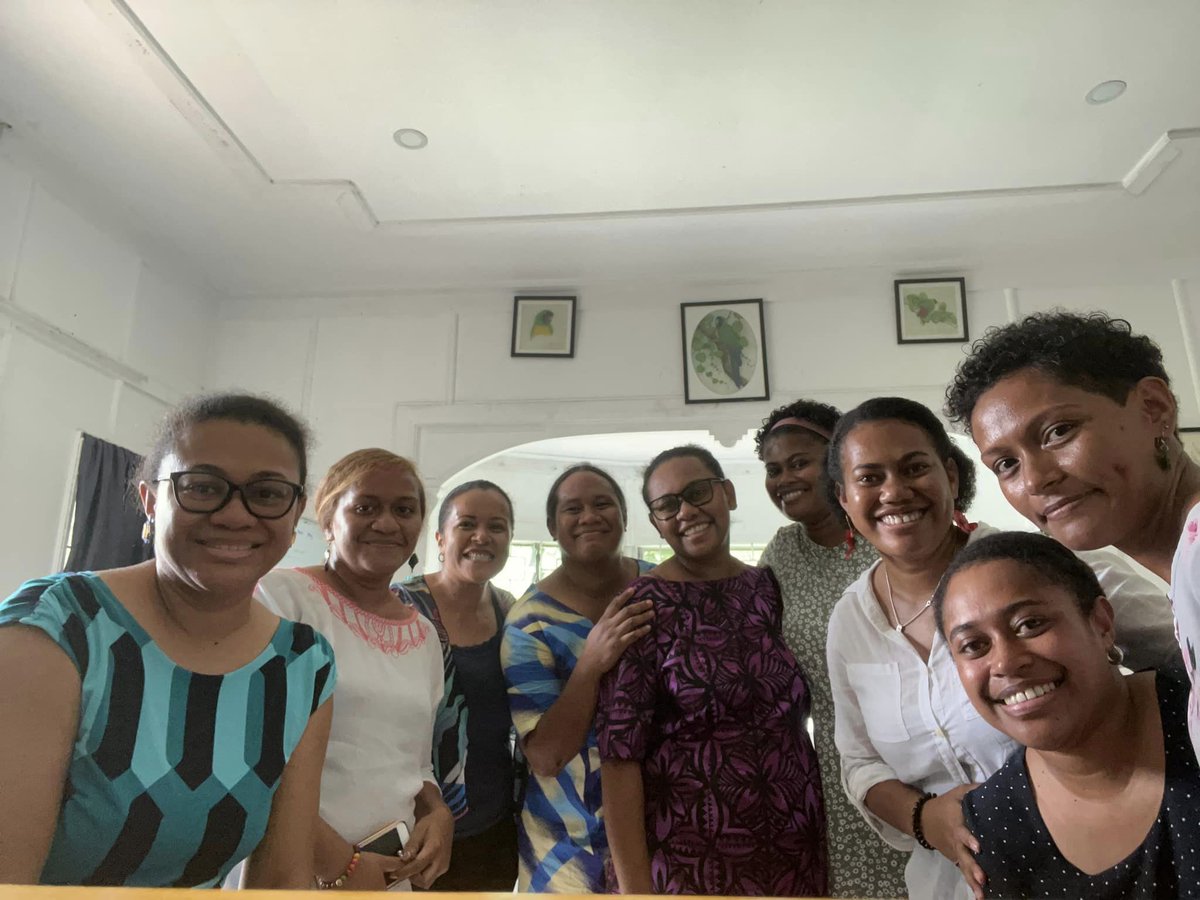 NatureFiji's tweet photo. Happy #InternationalWomensDay from our women in biodiversity conservation #CaringForFiji https://t.co/wv4byd1u6Y