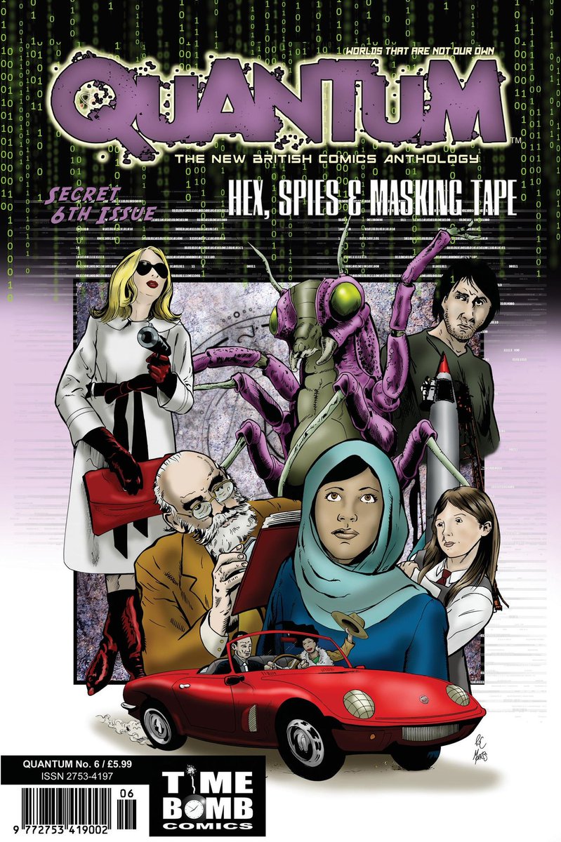 TimeBombComics's tweet photo. Our March Newsletter is out! With Steve on Words, Images and Worlds, Quantum Prime and @acmecomiccon ! https://t.co/KPLVbRCgqM #scotland #anthology #sciencefictions #comics #comicnews #comicbooks #comiccon https://t.co/8xl696jWy3