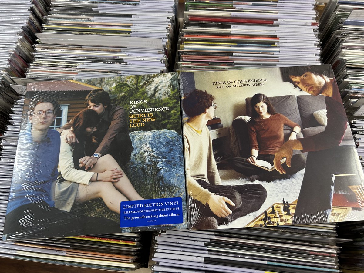 レコード　kings of convenience Kings Of Convenience - Riot On An Empty Street[LP] - Amazon
