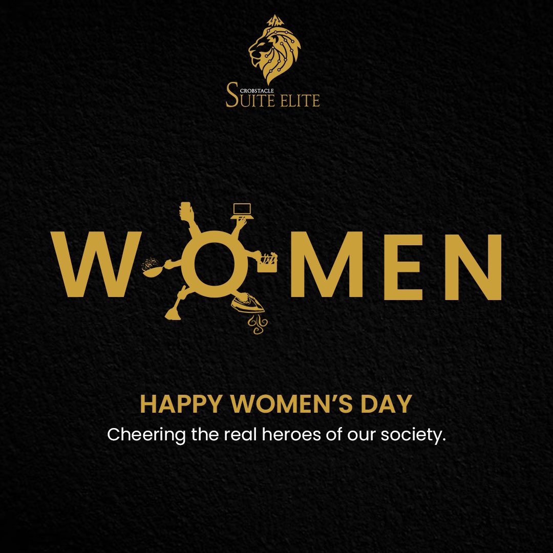 From nurturing families to leading innovation, women play main  roles with grace and strength. Celebrating the unstoppable spirit of women this Women's Day with Suite Elite. 

#SheEmpowers #WomensDay #SuiteElite