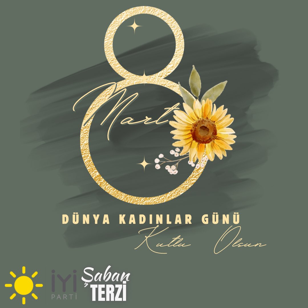 Hayatımızı güzelleştiren, güç katan tüm kadınların 8 Mart Dünya Kadınlar Günü kutlu olsun.💐

#8MartDünyaEmekciKadınlarGünü