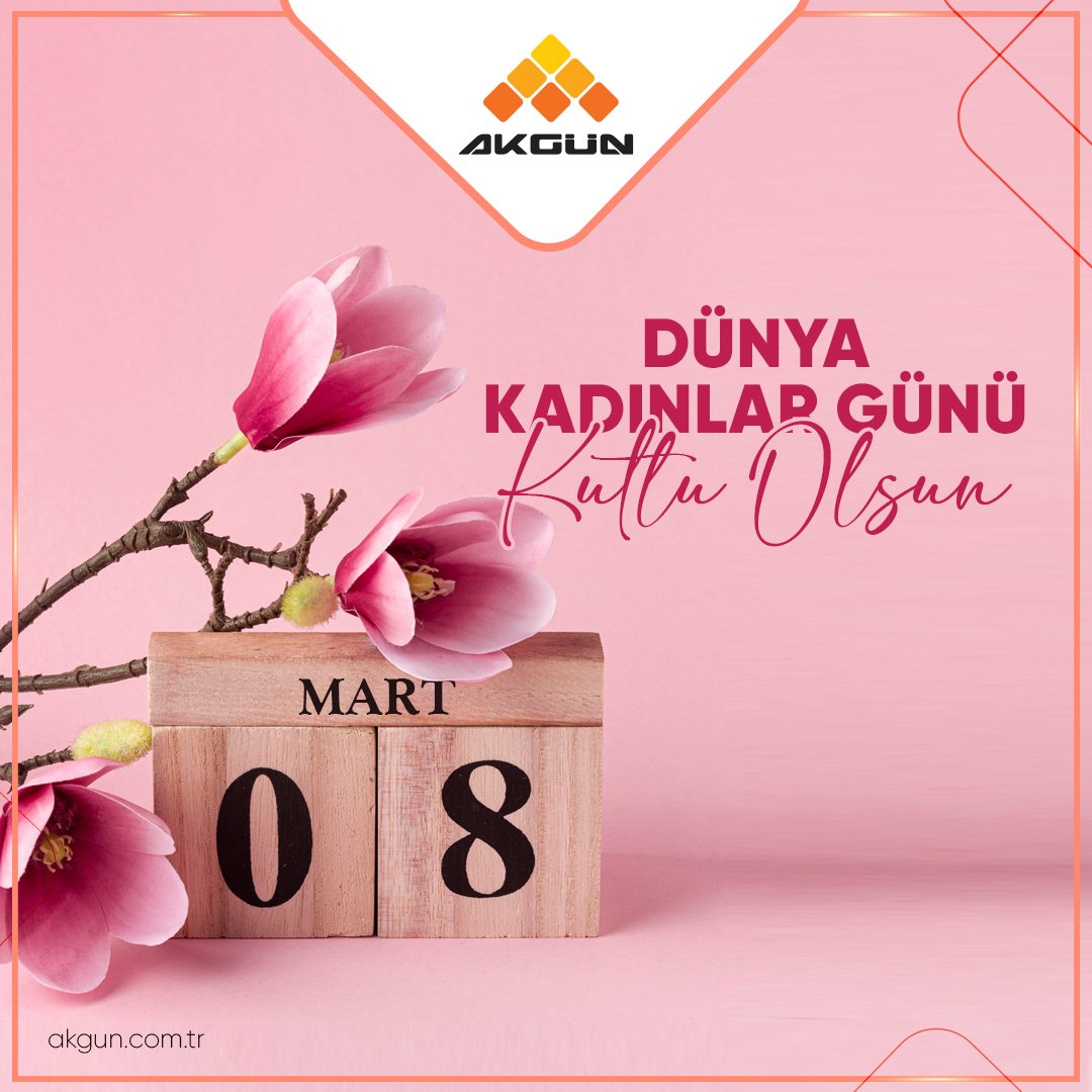 8 Mart Dünya Kadınlar Günü Kutlu Olsun! #AKGÜNTeknoloji #YaşamınHerAlanında #Dijitalleşme #DijitalDönüşüm #DijitalÇözümler