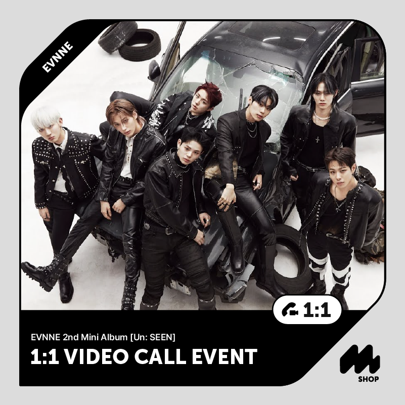 _mmtshop's tweet photo. 📣EVNNE 2nd Mini Album [Un: SEEN] 1:1 Global Video Call Event is now open!

🗓️Available until March 12, 11:59 PM (KST) 
📸MMT exclusive photocard
🎁Don’t forget to check out the winners’ benefits!

📲👉https://t.co/5imE89RDv9

#EVNNE #이븐 #Un_SEEN with #MMTShop https://t.co/uFDQVyJ1cz