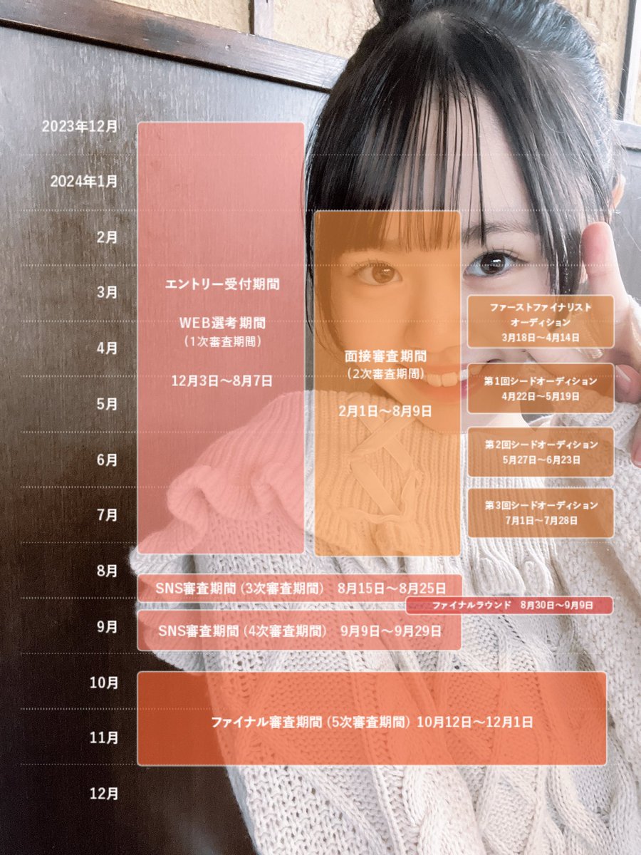 harukaa521's tweet photo. JCミスコン2024参加中のはるか🍒💞です.ᐟ.ᐟ
絶対絶対ファイナリストなってグランプリとりたいです🏆❤️🔥
はるかを応援しててよかった!って思ってもらえるように頑張ります🥹🥹
やるからには全力で頑張ります‼️‼️
ぜひ応援お願いします❤︎
#jcミスコン #拡散希望 #RT #拡散希望RT #RTdiffusion https://t.co/JoBbeiUXFS