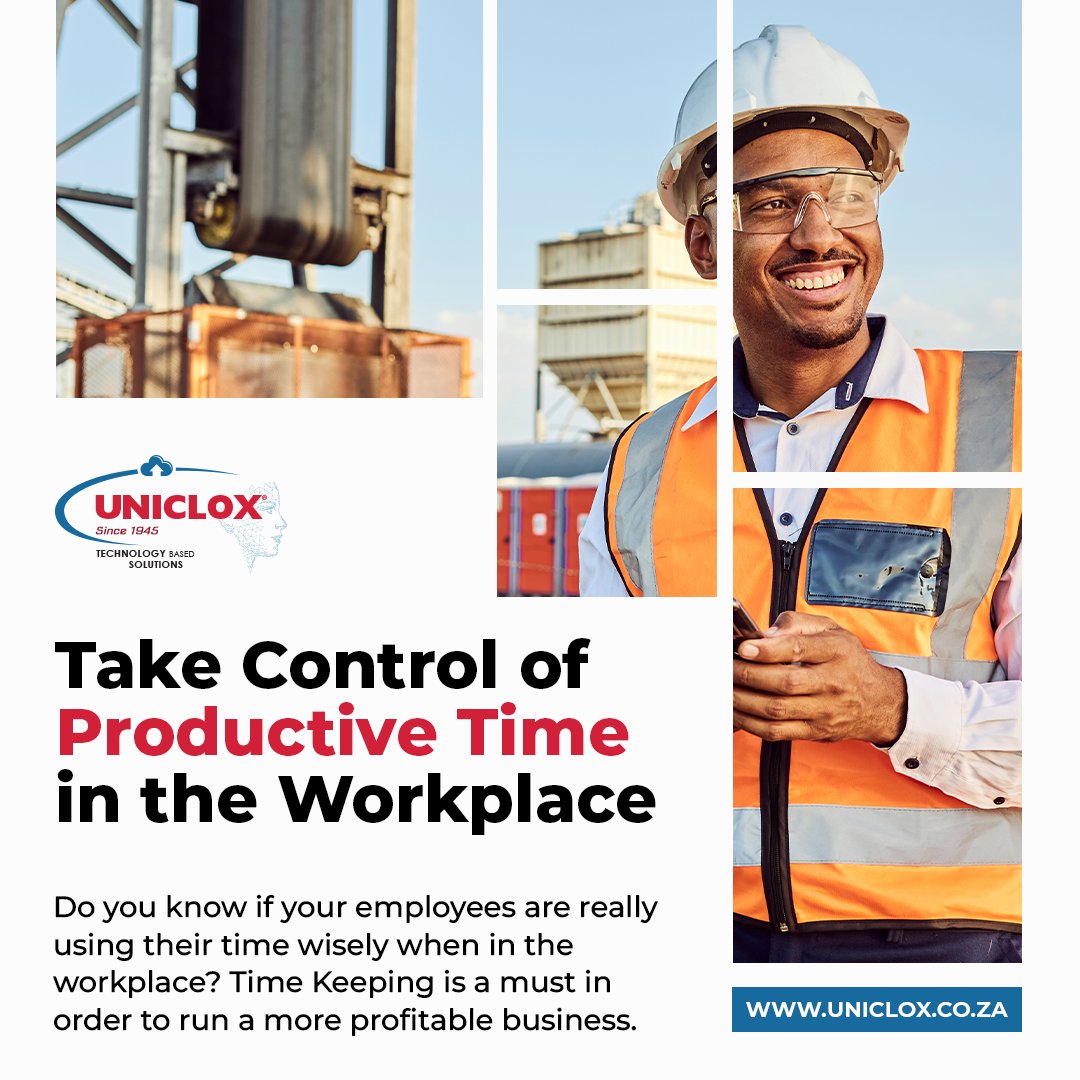 Do you know if your employees are really using their time wisely? Take control of productive time in the workplace.
🌐: uniclox.co.za
#accesscontrol #software #biometrictimeclock #timeandattendance #facialrecognition #cloudsoftware ##safety #hr #payroll