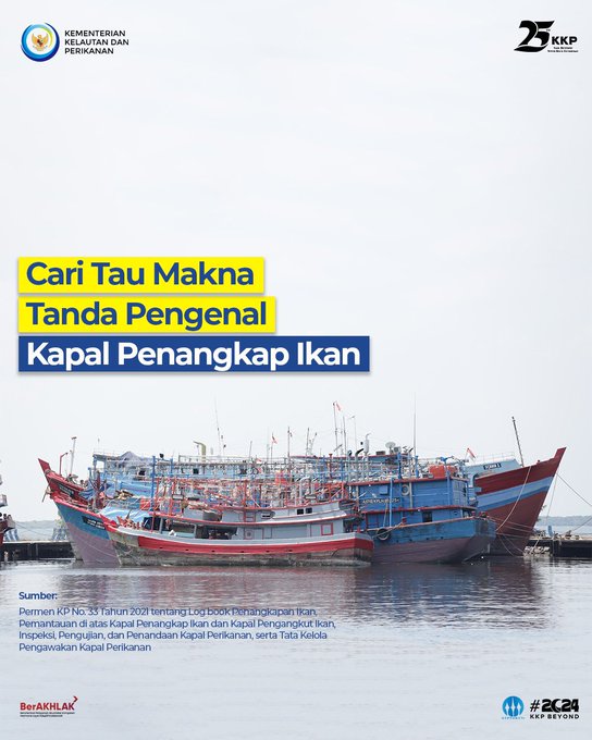 RadioElshinta's tweet photo. Apakah kamu tahu Tanda Pengenal Kapal Perikanan?
via @kkpgoid
#ElshintaInfo https://t.co/HNjUUTmoQF
